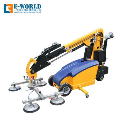 Electric and Hydraulic drive Glass lifting machine