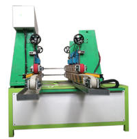 Double side small size glass edging and polishing machine